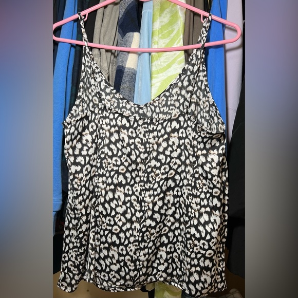 Banana Republic Leopard Dress Top Size S - Picture 2 of 5